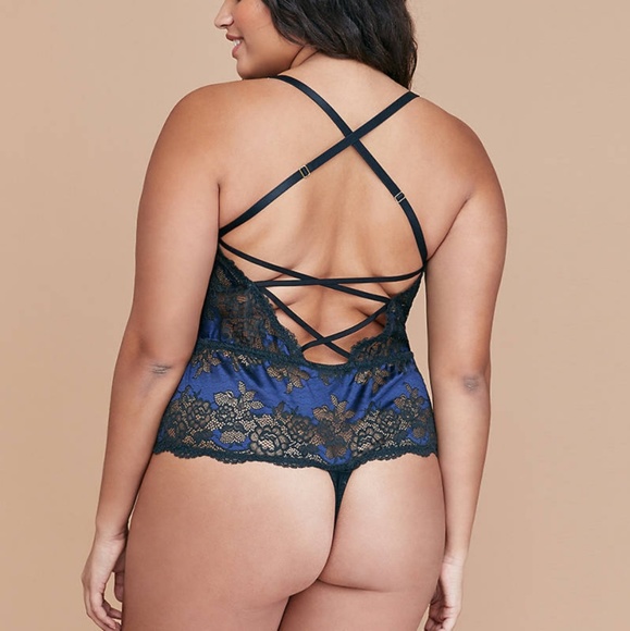 ⬇️Lane Bryant Cacique no wire thong bodysuit - Picture 2 of 3